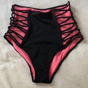 PINK Victoria’s Secret High-waisted Swim Bottom